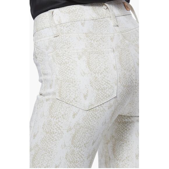 PAIGE Hoxton Ultra Skinny Ankle High Rise Jeans Sonoran Snake Size 26 - Picture 7 of 14